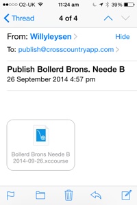 opening emailed course